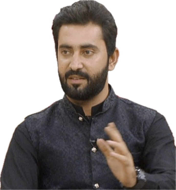 Dietitian Sohaib Khan on television